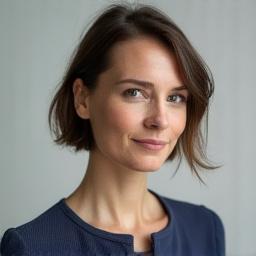 Portrett av Anna Nielsen, grunnlegger av Grunnlag Studio.